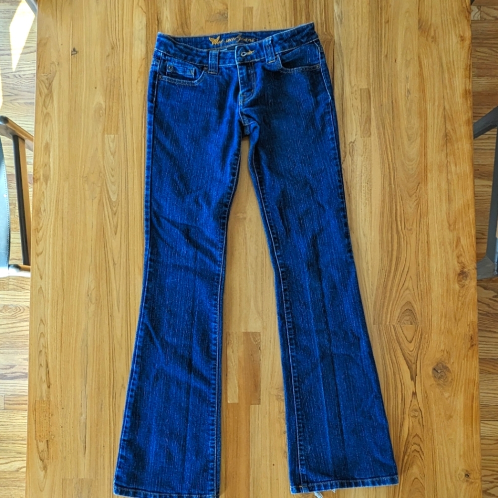 Wet Seal Vintage Y2K Low Rise Flare Jeans